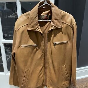 Men’s leather jacket size L